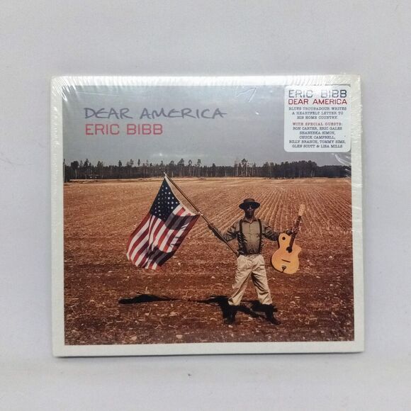 Eric Bibb-Dear America (CD, 2021)-Factory Sealed-Digipak-Cardboard Sleeve-Blues - Picture 1 of 6